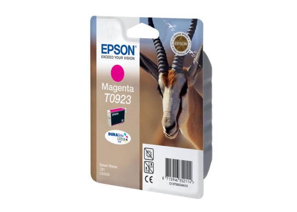 изображение Картридж Epson T0923 Magenta (пурпурный) код C13T09234A10 - изображение 1