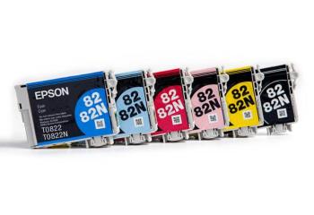 Оригинальные картриджи Epson T0821, T0822, T0823, T0824, T0825, T0826 код