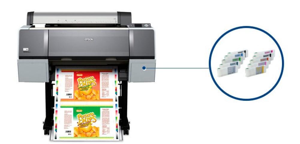 изображение Плоттер Epson Stylus Pro 7900 с ПЗК - изображение 1
