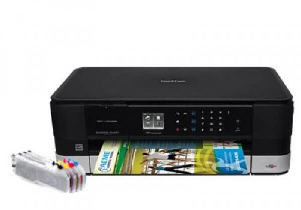 изображение МФУ Brother MFC-J4310DW с ПЗК и чернилами - изображение 1