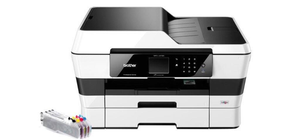 изображение МФУ Brother MFC-J3720 с ПЗК и чернилами - изображение 1