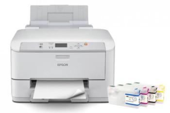 Цветной принтер Epson WorkForce Pro WF-5190DW с ПЗК