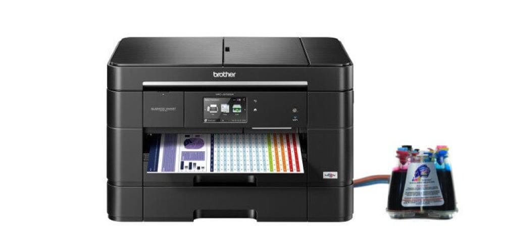 изображение МФУ Brother MFC-J2720 c СНПЧ - изображение 1