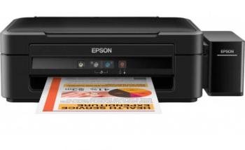 МФУ Epson L222 с оригинальной СНПЧ и чернилами INKSYSTEM 70 мл (Уценка)